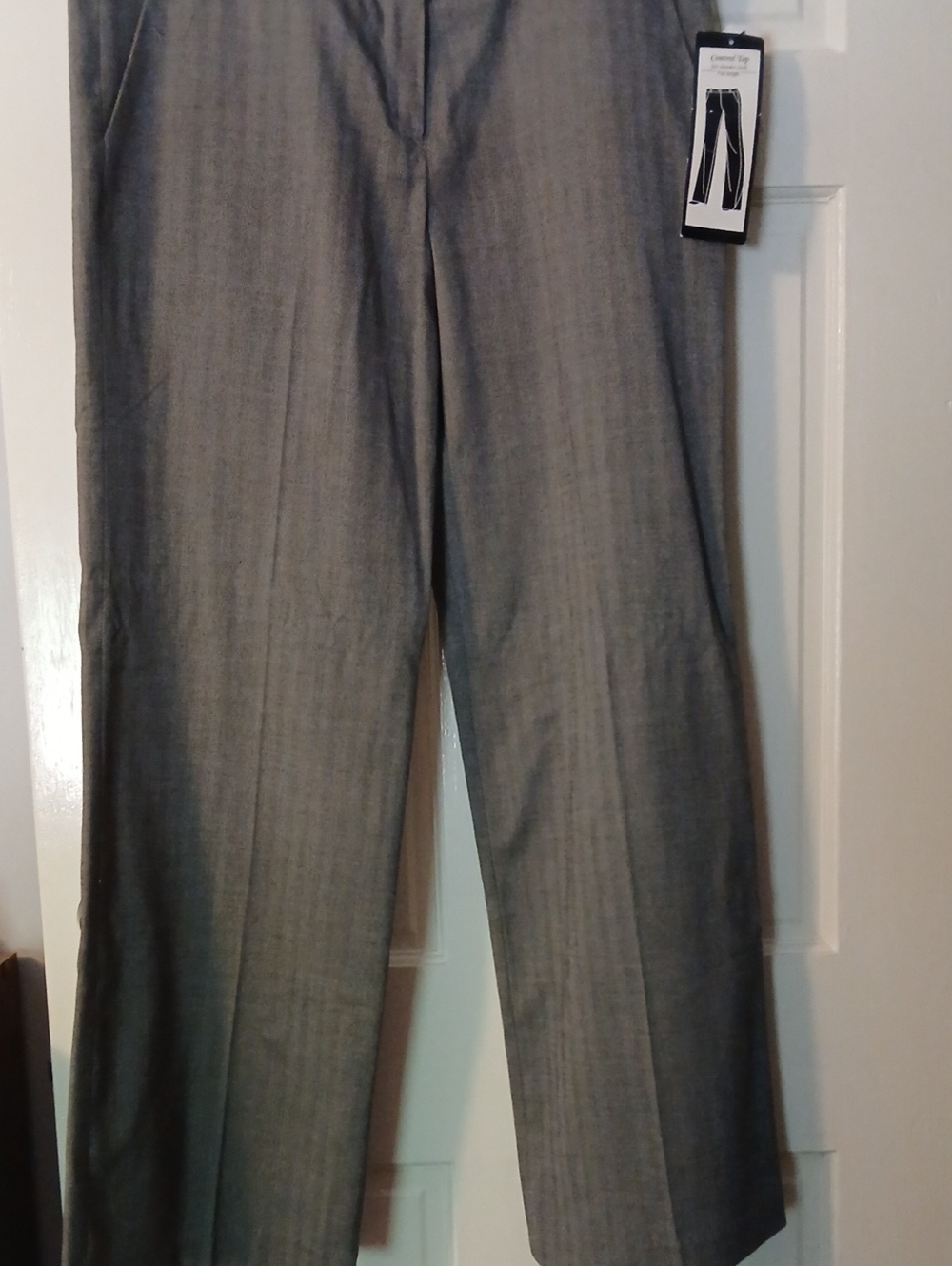Sandro Women's Gray Control Top Dress Pants With Tags